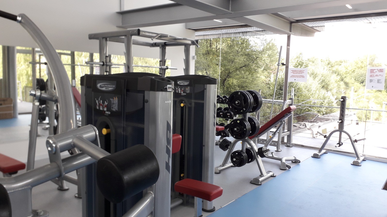 Aldaketak, Lezamako gimnasioa erabiltzeko