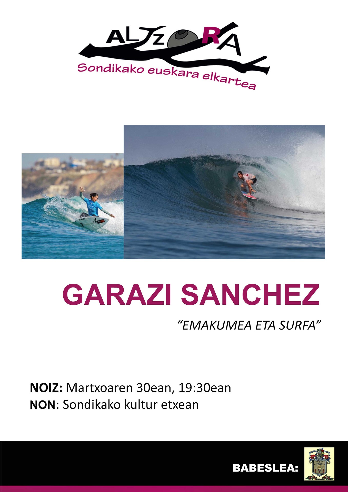 Garazi Sanchez, Sondikan