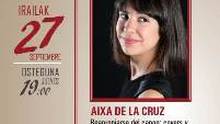 Literatura topaketak. Aixa de la Cruz