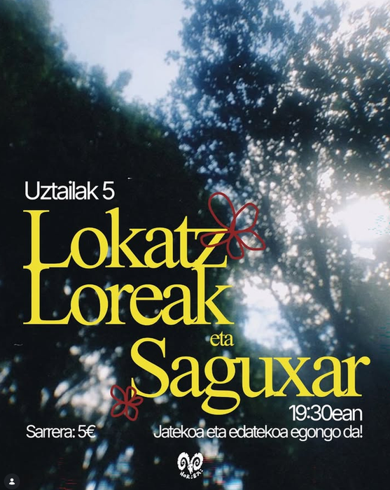 Lokatz Loreak eta Saguxar