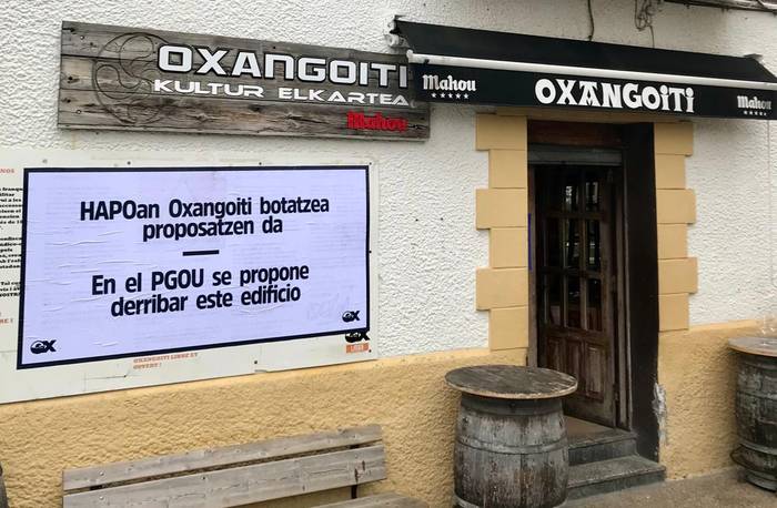 Oxangoitik HAPOak bere desagerpena ekar dezakeela salatu du