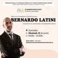 Bernardo Latinirekin tailerra
