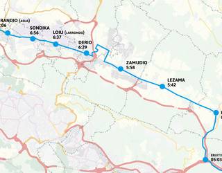 24. Korrika martxoaren 29an goizaldeko 05:00etan sartuko da Txorierrira, Larrabetzutik