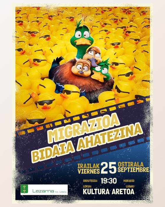 'Migrazioa, bidaia ahaztezina' filma