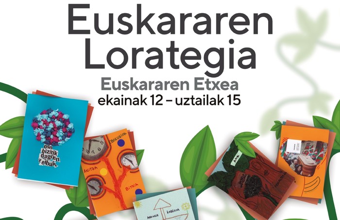 'Euskararen Lorategia' erakusketa, euskararen aniztasunaz jabetzeko