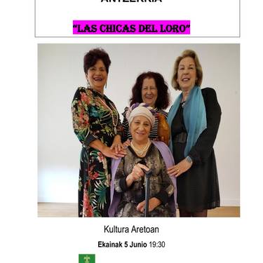 'Las chicas del oro' antzerkia