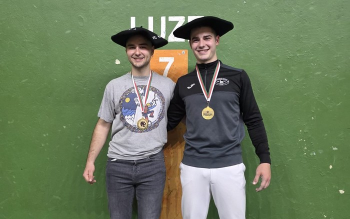 Astobieta-Villa eta Ziarsolo-Uriarte bikoteak, Bizkaia Cup-eko txapeldun