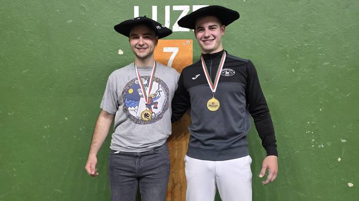 Astobieta-Villa eta Ziarsolo-Uriarte bikoteak, Bizkaia Cup-eko txapeldun