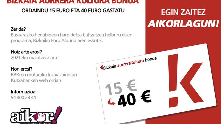 Krisiaren aurrean, egin aikorlagun!