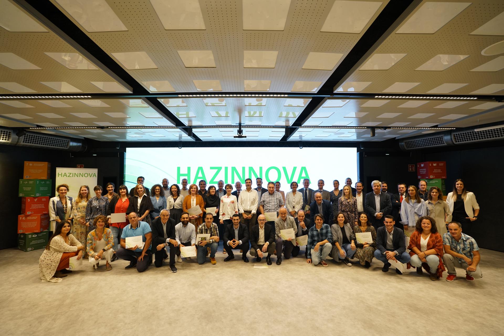 74 enpresa bizkaitarrek jaso dute Hazinnova programaren ziurtagiria gaur Zamudion
