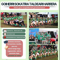 Goiherri sokatira taldeari harrera