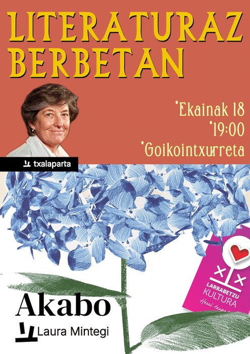 Literaturaz berbetan: 'Akabo' Laura Mintegirekin