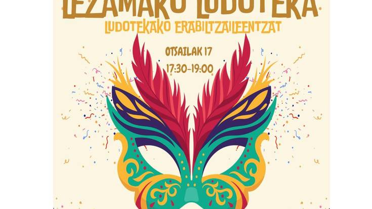 Inauterietako festa ludotekan