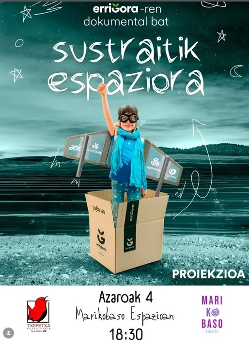Errigoraren 'Sustraitik espaziora' dokumentala