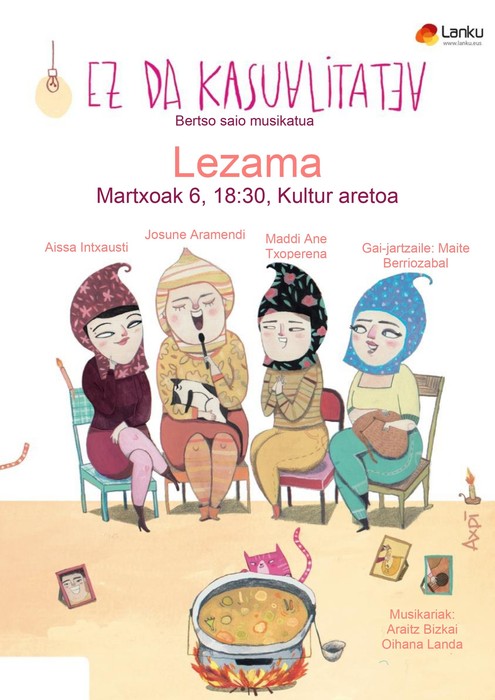 'Ez da kasualitatea' bertso saio musikatua