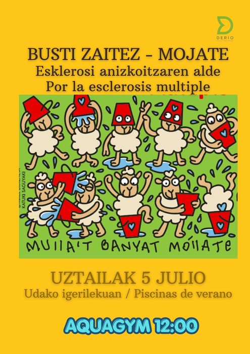 Busti zaitez kanpaina: aquagym
